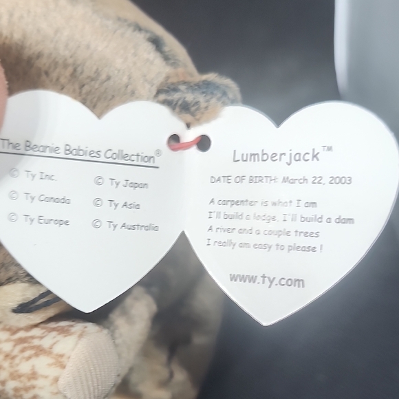 Ty Stuffed Animal - Brown Beaver - Picture 4 of 5